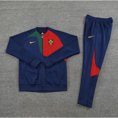 Chaqueta De Chándal Portugal Azul marino 2022 Niño Chaqueta De Chándal Portugal Azul marino 2022 Niño