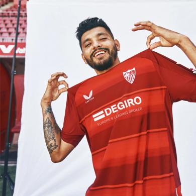 Camiseta Sevilla Fc Segunda Equipación 2022-2023 Camiseta Sevilla Fc Segunda Equipación 2022-2023