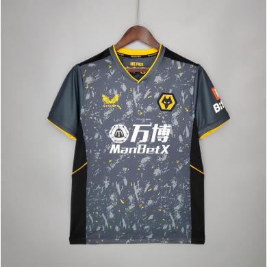 Camiseta Wolverhampton Wanderers Primera Equipación 2021-2022 Camiseta Wolverhampton Wanderers Primera Equipación 2021-2022