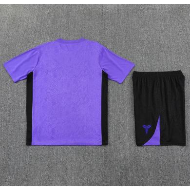 Camiseta Barcelona Colaboración 25/26 (Hombre/Niño) Púrpura + Pantalones