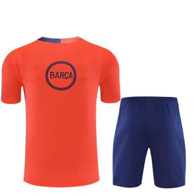 Camiseta Barcelona Pre-Match (Hombre/Niño) Naranja 25/26 +Pantalones Camiseta Barcelona Pre-Match (Hombre/Niño) Naranja 25/26 +Pantalones