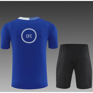 Camiseta Chelsea (Hombre/Niño) Pre-Match 25/26 + Pantalones Camiseta Chelsea (Hombre/Niño) Pre-Match 25/26 + Pantalones