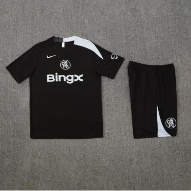 Camiseta Chelsea Pre-Match (Hombre/Niño) 25/26 + Pantalones Camiseta Chelsea Pre-Match (Hombre/Niño) 25/26 + Pantalones