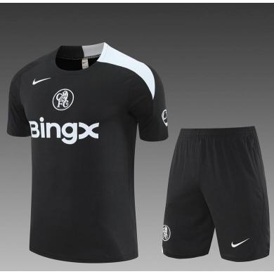 Camiseta Chelsea Pre-Match (Hombre/Niño) 25/26 + Pantalones Camiseta Chelsea Pre-Match (Hombre/Niño) 25/26 + Pantalones