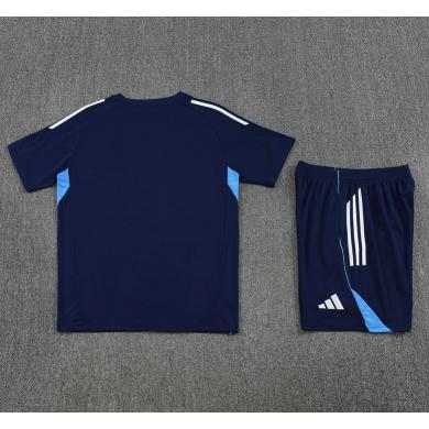 Camiseta Real Madrid (Hombre/Niño) Pre-Match 25/26 Azul Marino + Pantalones
