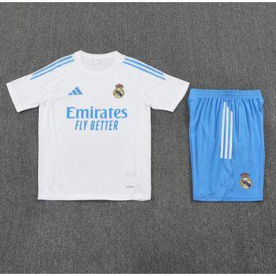 Camiseta Real Madrid (Hombre/Niño) Blanco 25/26 + Pantalones