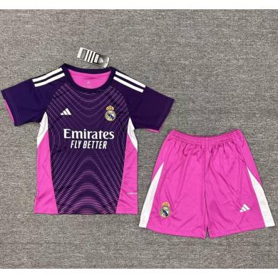 Camiseta Real Madrid Portero (Hombre/Niño) Púrpura 25/26 + Pantalones Camiseta Real Madrid Portero (Hombre/Niño) Púrpura 25/26 + Pantalones