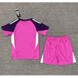 Camiseta Real Madrid Portero (Hombre/Niño) Púrpura 25/26 + Pantalones