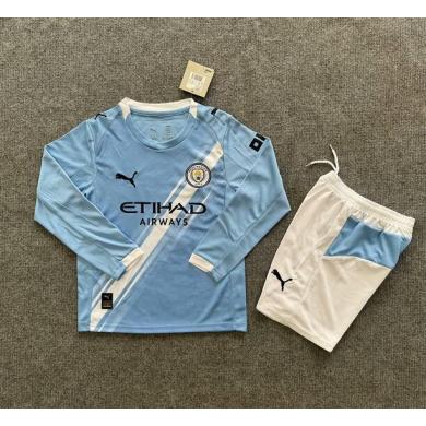Camiseta Manchester City Primera Equipacion 25/26 ML (Hombre/Niño)
