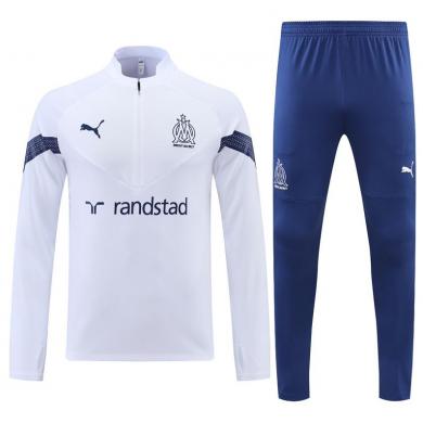 Sudadera Entrenamiento FC Marsella Blanco 22/23 Niño Sudadera Entrenamiento FC Marsella Blanco 22/23 Niño