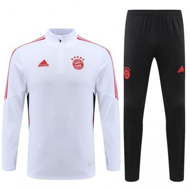 Sudadera Entrenamiento FC Bávaro Blanco 22/23 Niño Sudadera Entrenamiento FC Bávaro Blanco 22/23 Niño