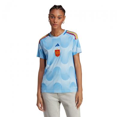 Camiseta España Segunda Equipación Mundial Qatar 2022 Mujer Camiseta España Segunda Equipación Mundial Qatar 2022 Mujer