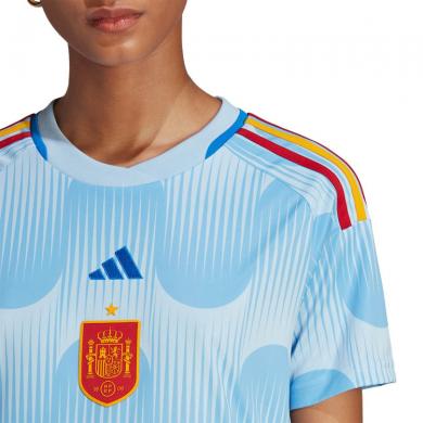Camiseta España Segunda Equipación Mundial Qatar 2022 Mujer Camiseta España Segunda Equipación Mundial Qatar 2022 Mujer