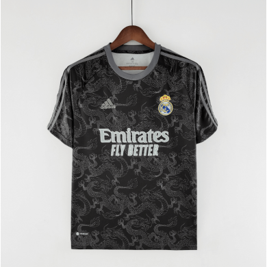 Camiseta Real Madrid Especial Edición 2022/2023 Dragón Negro Camiseta Real Madrid Especial Edición 2022/2023 Dragón Negro