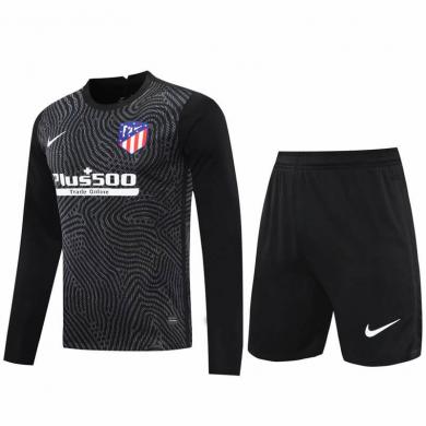 Camiseta 20/21 Portero Atlético De Madrid Manga Larga Negro Niño Camiseta 20/21 Portero Atlético De Madrid Manga Larga Negro Niño