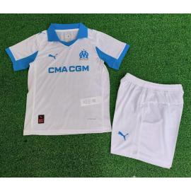 Camiseta Olympique Marsella Primera Equipación 25/26 Niño