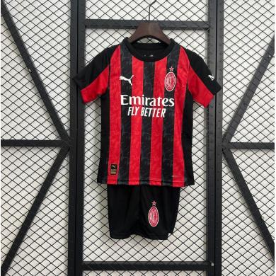 Camiseta AC Milan 1ª Equipación 25/26 Niño
