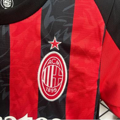 Camiseta AC Milan 1ª Equipación 25/26 Niño