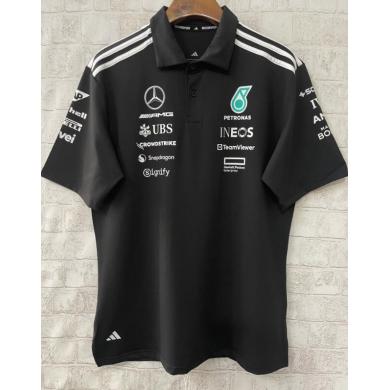 Polo F1 Negro 2025