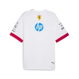 Camiseta F1 F Blanco 2025