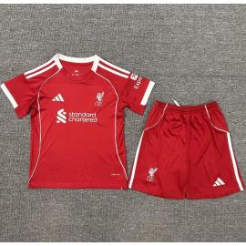Camiseta Liverpool Fc Primera Equipación 25/26 Niño