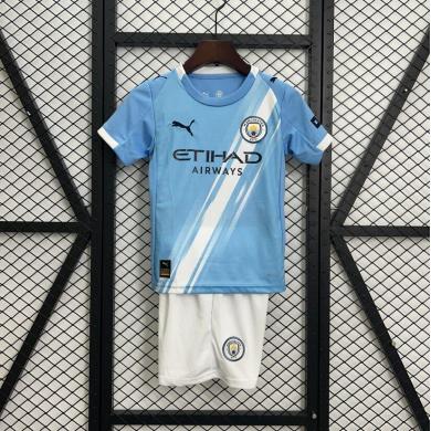 Camiseta Manchester City 1ª Equipación 25/26 Niño