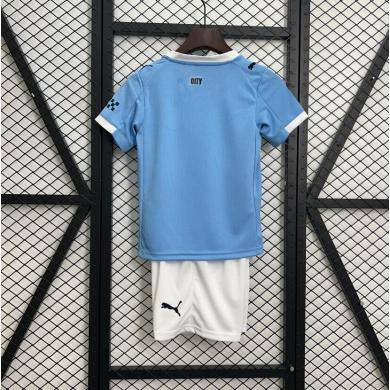 Camiseta Manchester City 1ª Equipación 25/26 Niño