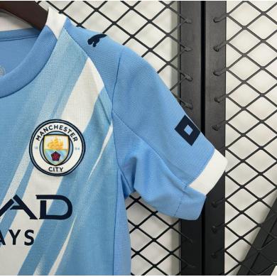 Camiseta Manchester City 1ª Equipación 25/26 Niño