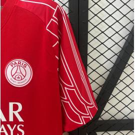 Camiseta París Saint-Germain 4ª Equipación Rojo 24/25