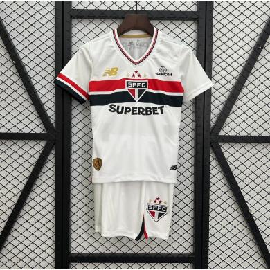 Camiseta São Paulo CF 1ª Equipación 25/26 Niño