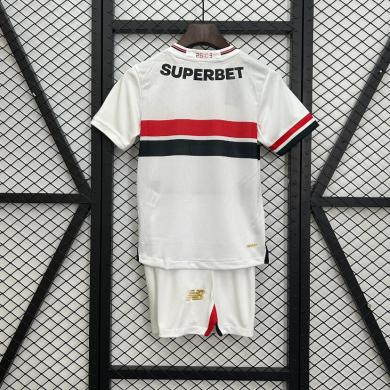 Camiseta São Paulo CF 1ª Equipación 25/26 Niño