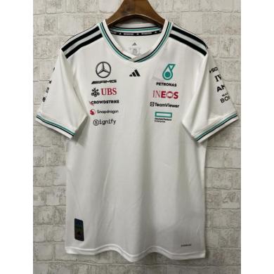 Camisetas F1 Blanco 2025