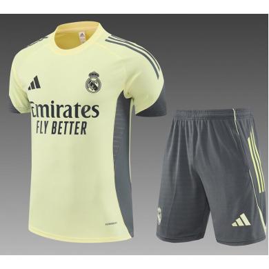 Camiseta Real Madrid Amarillo (Hombre/Niño) 25/26 + Pantalones