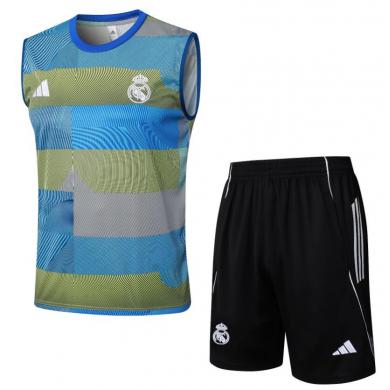 Camiseta Sin Mangas Real Madrid Pre-Match 25/26 + Pantalones