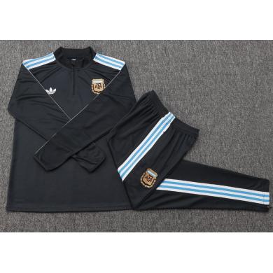 Chandal Argentina (Hombre/Niño) 25/26 Gris Oscuro + Pantalones