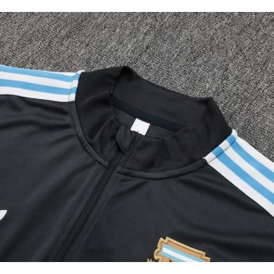 Chandal Argentina (Hombre/Niño) 25/26 Gris Oscuro + Pantalones