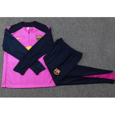 Chandal Barcelona (Hombre/Niño) 25/26 Púrpura + Pantalones