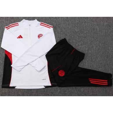 Chandal Bayern Munich (Hombre/Niño) 25/26 Blanco + Pantalones Chandal Bayern Munich (Hombre/Niño) 25/26 Blanco + Pantalones