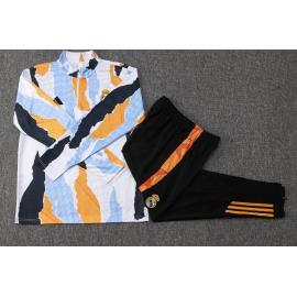 Chandals Real M adrid (Hombre/Niño) Blanco 25/26 + Pantalones