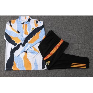 Chandals Real M adrid (Hombre/Niño) Blanco 25/26 + Pantalones