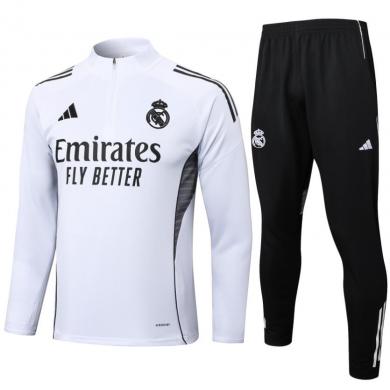 Chandals Real Madrid (Hombre/Niño) 25/26 Blanco + Pantalones