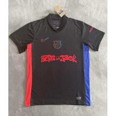 Camiseta Barcelona Cold-Play 2ª Equipación (Hombre/Niño) 24/25 – Versión de Publicidad
