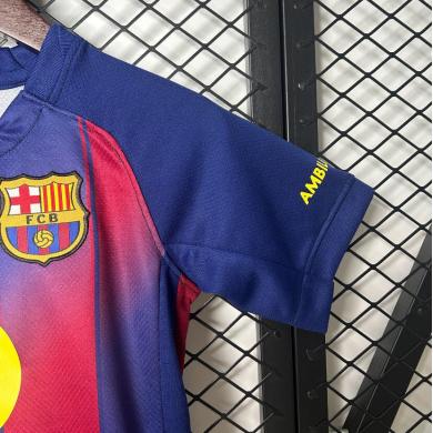 Camiseta Barcelona Primera Equipación 25/26 Niño
