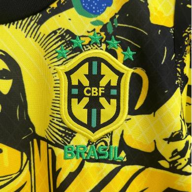 Camiseta Brasil Edición Especial 24/25 Amarillo Niño