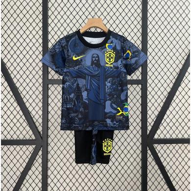 Camiseta Brasil Edición Especial 24/25 Negro Niño