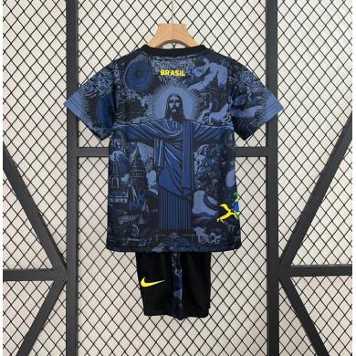 Camiseta Brasil Edición Especial 24/25 Negro Niño