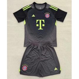 Camiseta Fc Bayern Munich Portero Negro (Hombre/Niño)  25/26