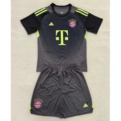 Camiseta Fc Bayern Munich Portero Negro (Hombre/Niño)  25/26