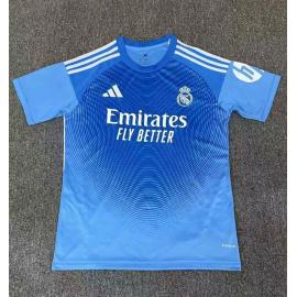 Camiseta Real Madrid Portero Azul 25/26