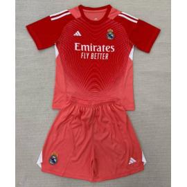 Camiseta Real Madrid Portero (Hombre/Niño) Rojo 25/26